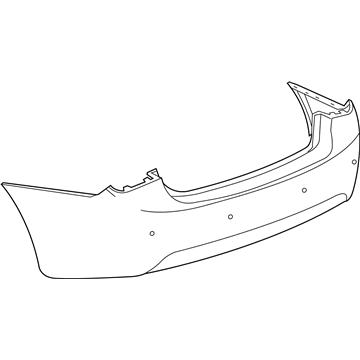 Chevy Cruze Limited Bumper - 95324778