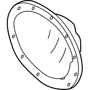 GM 19133288 Axle Cover, Rear