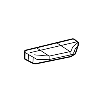 GM 23207696 Mirror Assembly Seal, Rear Driver Side