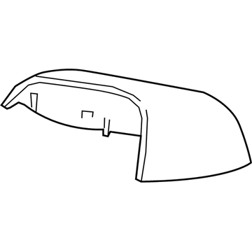 GM 23364927 Mirror Cover, Rear Driver Side