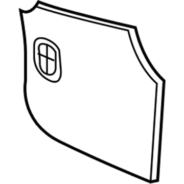 GM 25845903 Extension Panel, Driver Side