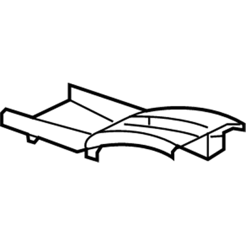 GM 25845935 Opening Trim, Front