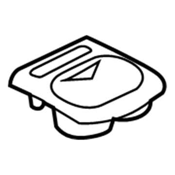 GM 25845912 Rear Cupholder