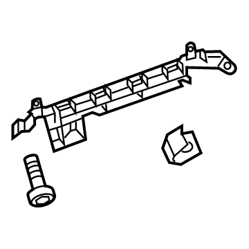GM 84172892 Guide Bracket, Front Driver Side