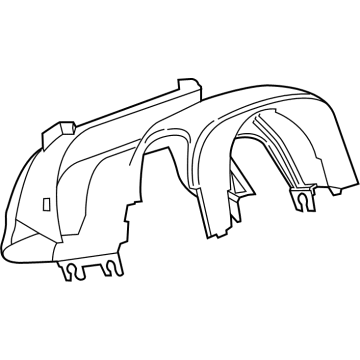 Chevy Silverado 1500 LTD Steering Column Cover - 84748144