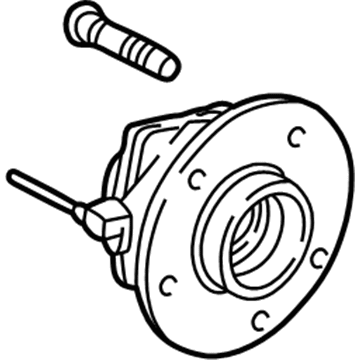 Chevy 15871426 Hub Assembly