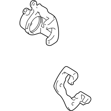 2004 Chevy Tracker Brake Calipers - 91177048
