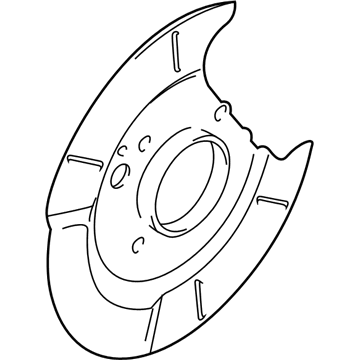 Chevy Tracker Brake Backing Plate - 30023816