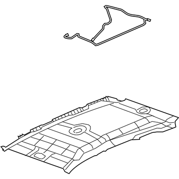 GM 89027207 Headliner, Gray