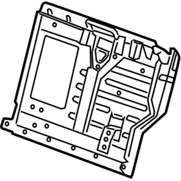 GM 20790097 Seat Back Panel, Rear Driver Side