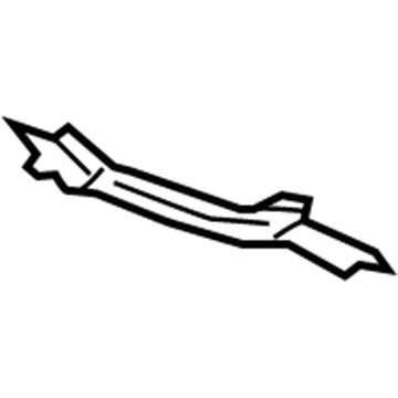 GM 23113663 Gutter, Rear Outer Driver Side