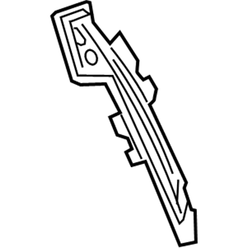 GM 23332494 Rear Reinforcement, Inner Passenger Side