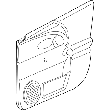 Saturn 25795127 Door Trim Panel