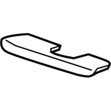 GM 95195550 Opening Trim, Black