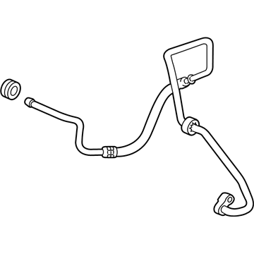 GM 39066234 Oil Outlet Tube