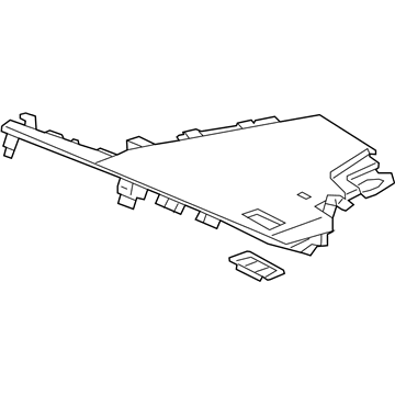 Cadillac XT5 Dash Panel Vent Portion Covers - 84155234