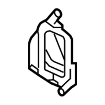 GM 10377089 Outlet Duct, Passenger Side