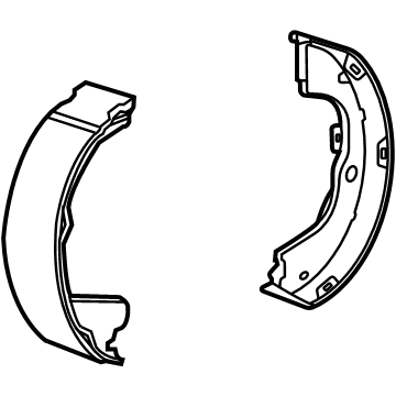 GMC Parking Brake Shoe - 84523897