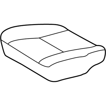 GM 88973901 Cushion Cover, Dark Gray
