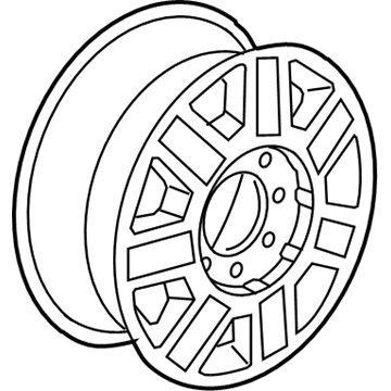 2010 Cadillac DTS Spare Wheel - 9597245