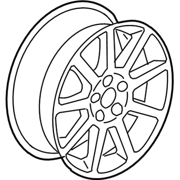 2008 Cadillac DTS Spare Wheel - 9595297