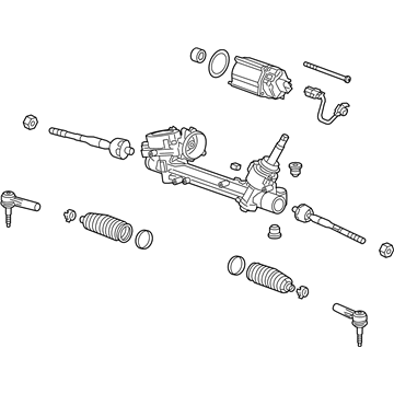 Chevy Malibu Rack And Pinion - 84929628