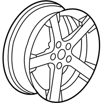 Chevy Equinox Spare Wheel - 22978079