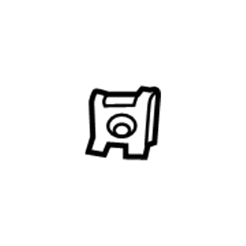 Cadillac 11513599 Lower Grille U-Nut