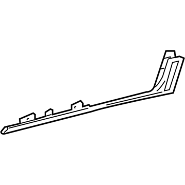 GM 22771580 Handle Bezel, Passenger Side