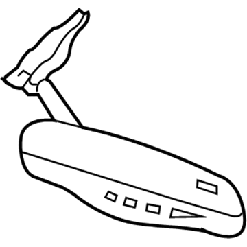2007 Cadillac CTS Side View Mirrors - 15850539