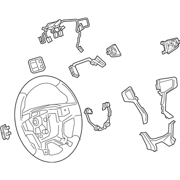 GMC Steering Wheel - 85109698