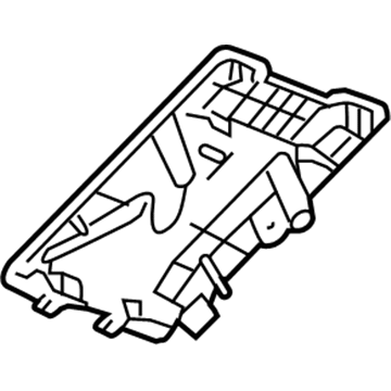 Chevy 84488850 Lane Assist Camera Bracket