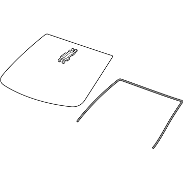 Chevy 84690672 Windshield