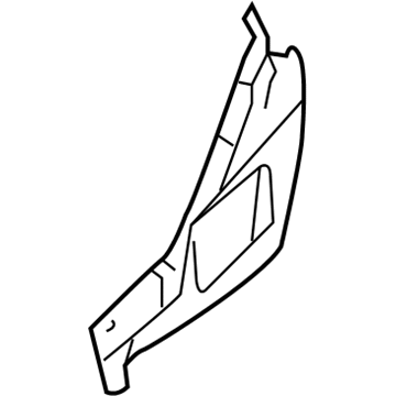 GM 20812544 Extension Panel, Rear Outer Driver Side