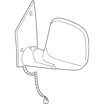 2002 Chevy Express 3500 Side View Mirrors - 15768771