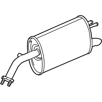 Chevy Spark Muffler - 95225567