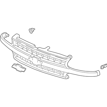 Chevy 88968933 Grille