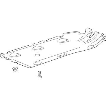 Chevy 23455420 Splash Shield