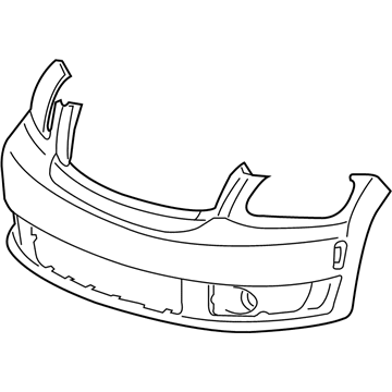 Chevy HHR Bumper - 25858225