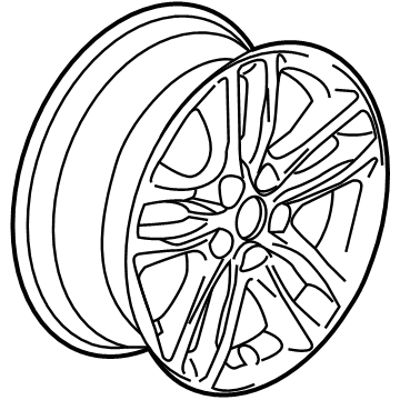 2018 Chevy Malibu Spare Wheel - 22969720