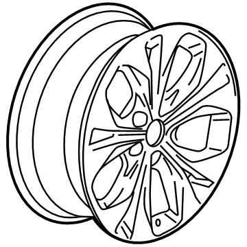 2018 Chevy Malibu Spare Wheel - 22969724