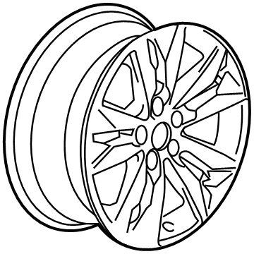 2018 Chevy Malibu Spare Wheel - 22969723