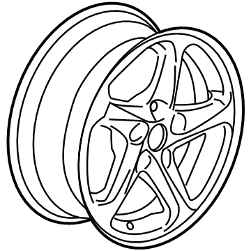 2018 Chevy Malibu Spare Wheel - 22969719
