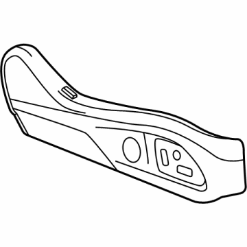 Cadillac 84791843 Outer Finish Panel