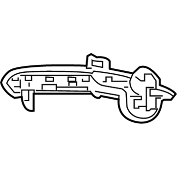 GM 39123334 Lamp, Rear Driver Side