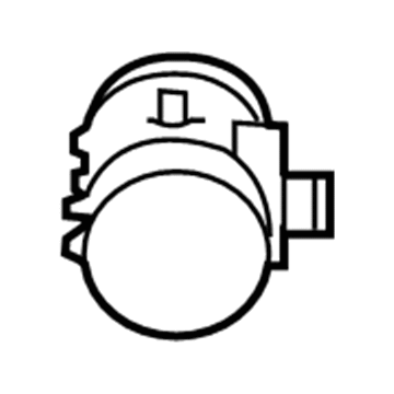 Chevy 19351887 Air Mass Sensor