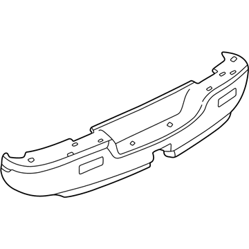 Chevy Express 2500 Bumper - 12335812