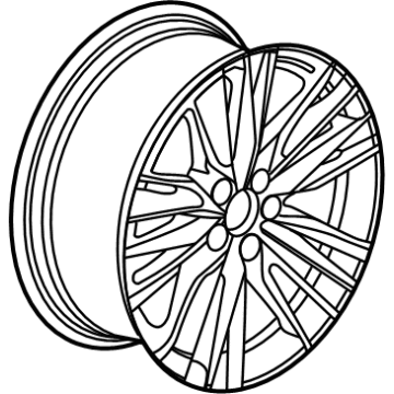 2020 Cadillac CT4 Spare Wheel - 84169697