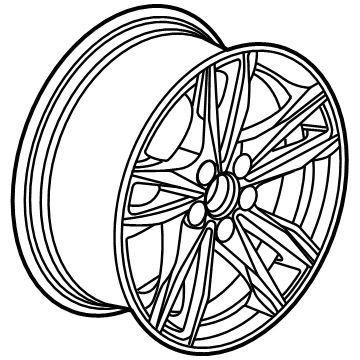 2020 Cadillac CT4 Spare Wheel - 84169695