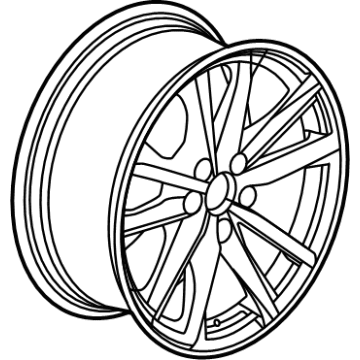 2020 Cadillac CT4 Spare Wheel - 84169698